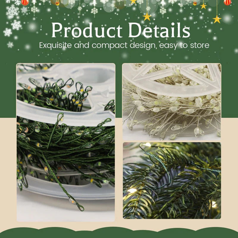 🎄 Ранна коледна разпродажба – 50% отстъпка 🎁 Медна светлинна гирлянда „фойерверк” ✨