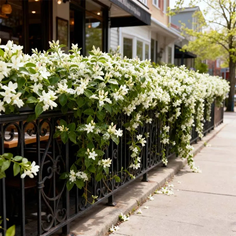 🏆 75K+ ПРОДАДЕНО! 🌿❄️ Нощен ароматен жасминови семена – Зимно засаждане, многогодишно цъфтене и елегантност на ароматната градина 🌸