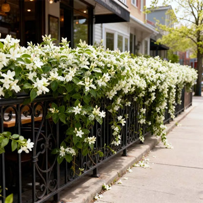 🏆 75K+ ПРОДАДЕНО! 🌿❄️ Нощен ароматен жасминови семена – Зимно засаждане, многогодишно цъфтене и елегантност на ароматната градина 🌸