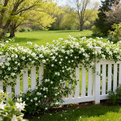 🏆 75K+ ПРОДАДЕНО! 🌿❄️ Нощен ароматен жасминови семена – Зимно засаждане, многогодишно цъфтене и елегантност на ароматната градина 🌸