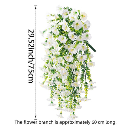 🌺ПОСЛЕДЕН ДЕН 49% ОТСТЪПКА - UV-Устойчиви Изкуствени Висулки с Цветя