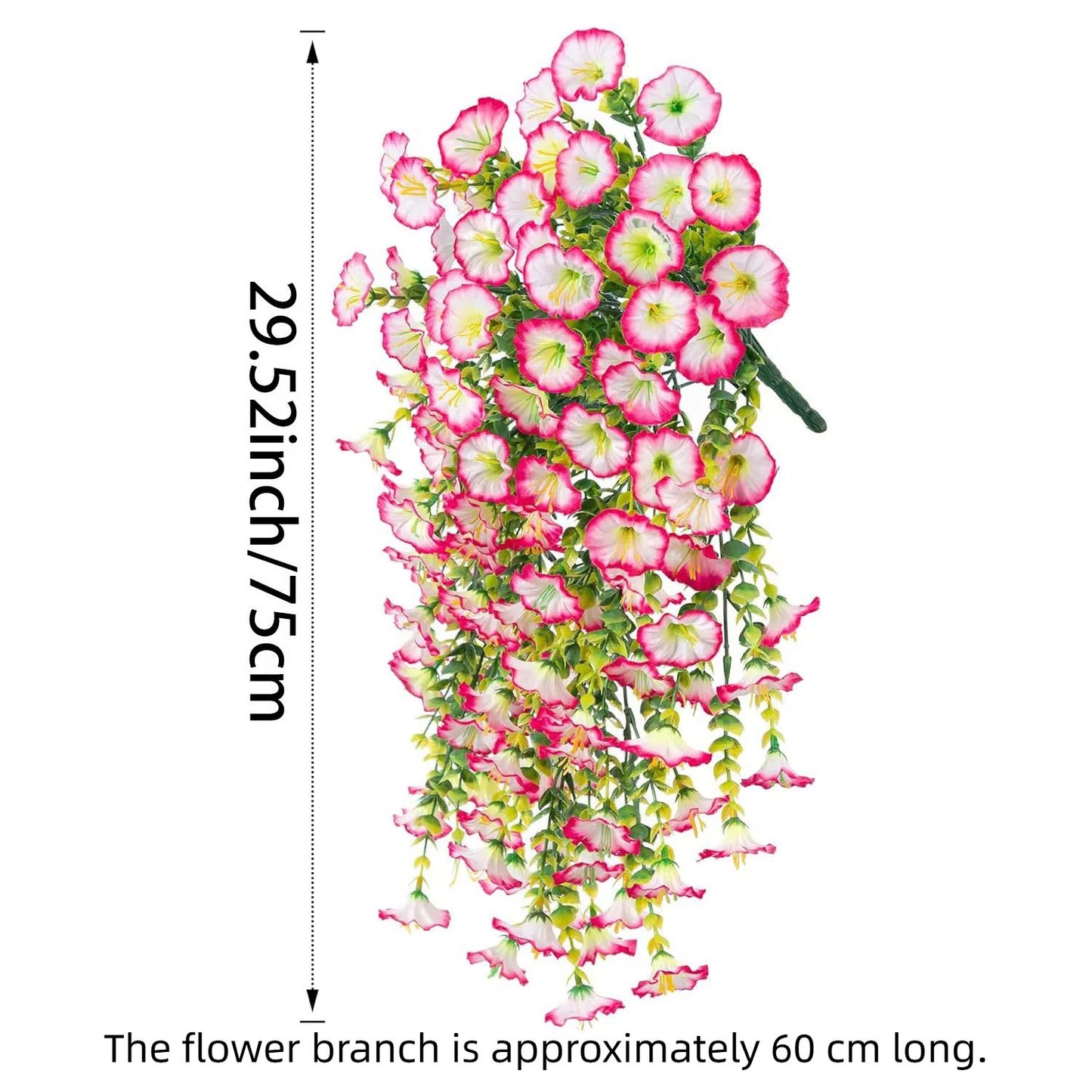 🌺ПОСЛЕДЕН ДЕН 49% ОТСТЪПКА - UV-Устойчиви Изкуствени Висулки с Цветя