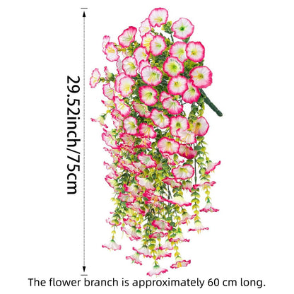 🌺ПОСЛЕДЕН ДЕН 49% ОТСТЪПКА - UV-Устойчиви Изкуствени Висулки с Цветя