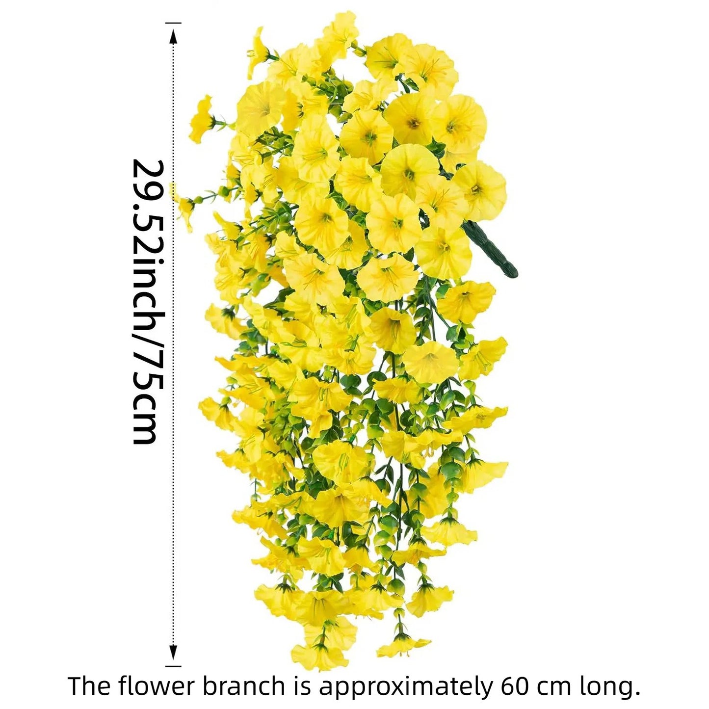 🌺ПОСЛЕДЕН ДЕН 49% ОТСТЪПКА - UV-Устойчиви Изкуствени Висулки с Цветя