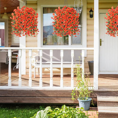 🌺ПОСЛЕДЕН ДЕН 49% ОТСТЪПКА - UV-Устойчиви Изкуствени Висулки с Цветя