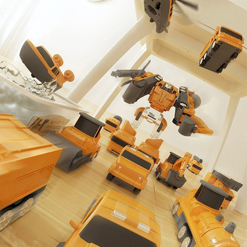 🎁 Популярен подарък за деца 🔥 Магнитна трансформираща се инженерна кола за сглобяване 🚗🛠️