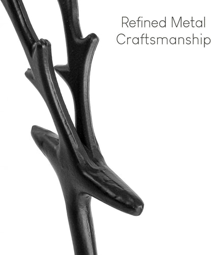 🎅 Коледни бестселъри 🦌 Черни фигури на елени, коледна украса