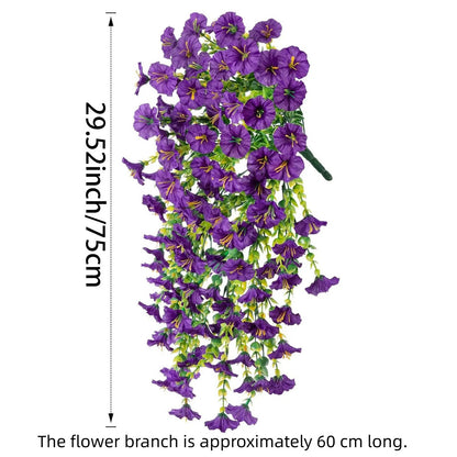 🌺ПОСЛЕДЕН ДЕН 49% ОТСТЪПКА - UV-Устойчиви Изкуствени Висулки с Цветя