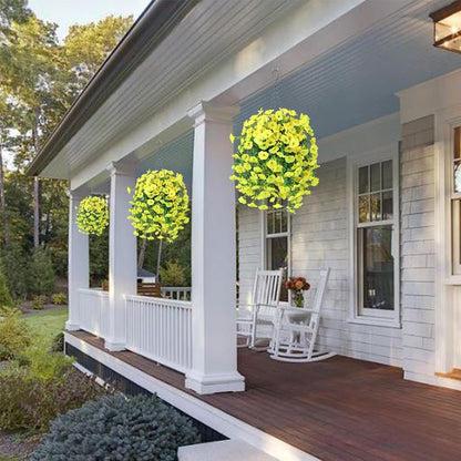 🌺ПОСЛЕДЕН ДЕН 49% ОТСТЪПКА - UV-Устойчиви Изкуствени Висулки с Цветя