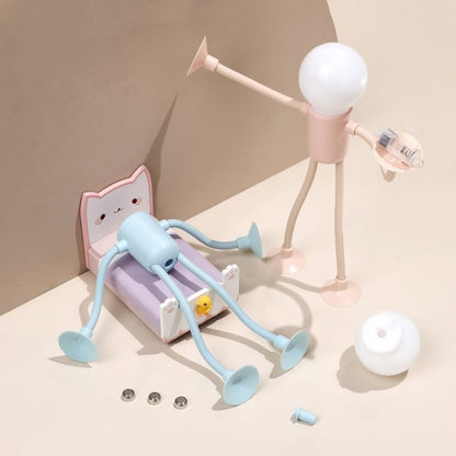 (🌲Ранна Коледна разпродажба - 49% ОТСТЪПКА) Подвижна форма забавна нощна лампа със спортист | Лампа за стол | Лампа панда ябълка