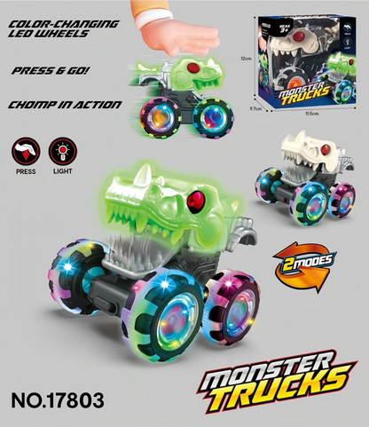 Играчки за деца 3 бр. комплект играчки с монстър камиони